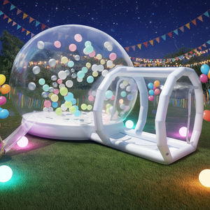 Tente <span class=keywords><strong>bulle</strong></span> gonflable transparente en PVC de 3 m avec matelas de saut – Maison <span class=keywords><strong>bulle</strong></span> gonflable - Product Image 2