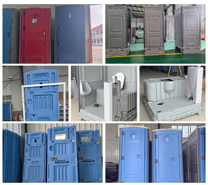 좋은 품질 Hdpe 플라스틱 화학 욕실 유동성 모바일 화장실 portapotty 접이식 휴대용 화장실 - Product Image 6