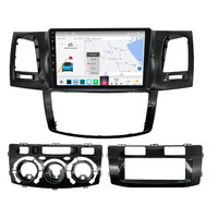 MEKEDE M6 3D Android QLED écran autoradio 360 caméra avec navigation GPS pour Toyota Fortuner Hilux 2005-2014