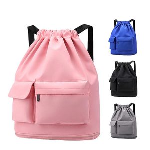 Bolsa de Compras Reutilizable de Poliéster con Cordón, Personalizable con Logotipo, Bolsa de Regalo, Bolsa de Gimnasio, Mochila Deportiva - Product Image 1