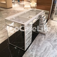 Docarelife maison Hollywood meubles coiffeuse avec miroir de maquillage miroir éclairé