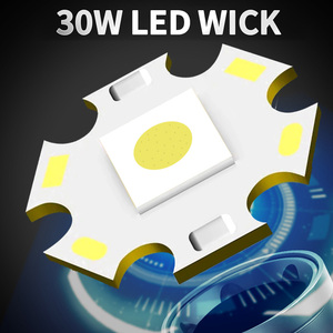 Chiến thuật đèn pin 30W LED Side COB ánh sáng màu đỏ hợp kim nhôm có thể sạc lại 1200mAh Zoomable Torch ngoài trời khẩn cấp ánh sáng đèn flash - Product Image 4