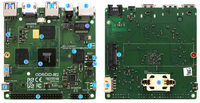 Carte mère ODROID-M2 alimentée par un processeur Rockchip RK3588S2 Octa-core avec NPU intégré 6 TOPS (INT8) pour les tâches d'IA/ML, 3 fois plus rapide que le M1