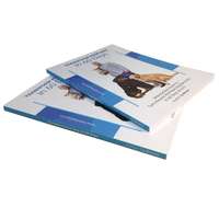 Servicio de impresión de libros de tapa blanda libro guía de entrenamiento barato