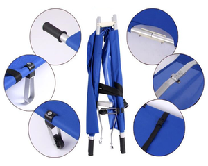 Ensanchador de rescate de emergencia plegable, Camilla Manual para transporte de Hospital con cuatro ruedas - Product Image 5