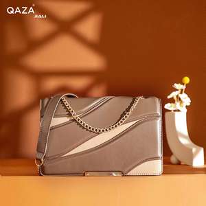 Qaza Jiali 2024 Tùy Chỉnh OEM ODM Phụ Nữ Phụ Nữ Thiết Kế Tote Túi Xách Thời Trang PU Da Với Zip Đóng Cửa Không Thấm Nước Và Chuỗi - Product Image 1