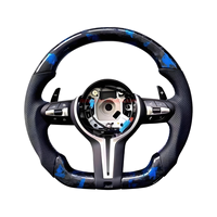 Ensemble complet d'assemblage de volant en fibre de carbone et forgé pour les modèles BMW E36/E46/E90 et F Series DOS