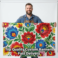 Drapeaux de fête personnalisés en impression par sublimation HD, écologiques, durables, imperméables pour la fête de l'Indépendance, taille personnalisée pour l'extérieur