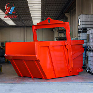 Ventes directes d'usine Benne de bateau à décharge automatique en métal de haute qualité pour le nettoyage sur un chantier - Product Image 3