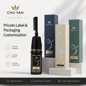 CHU·YAN Tinte Profesional Permanente para el Cabello en Tubo con Peine Integrado para Todo Tipo de Cabello, Uso Adulto, Ingredientes Naturales - Product Image 5