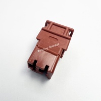 Connecteur électrique 2 broches femelle AMP Tyco Auto Modèle 1-142680-1 142680-1 Couleur marron Modèle 1-142680-1 142680-1