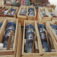 Agitateur hybride pliable de type palette avec agitation et propulsion JBJ1000-4kw à arbre vertical en acier au carbone, économe en énergie