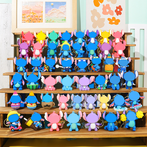 سلسلة مفاتيح رخيصة بشخصيات كرتونية، حامل مفاتيح ثلاثي الأبعاد، إكسسوارات لطيفة من المطاط الناعم PVC للبيع بالجملة - Product Image 1