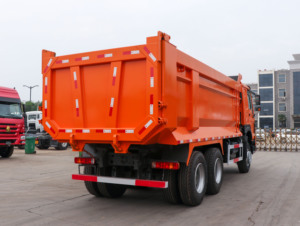 Sinotruk HOWO Truck 6*4 <span class=keywords><strong>E2</strong></span> 375HP Tùy chỉnh màu Đỏ xe tải nặng 6x4 với tay lái trái tiêu chuẩn khí thải Euro <span class=keywords><strong>2</strong></span> được sử dụng - Product Image 3