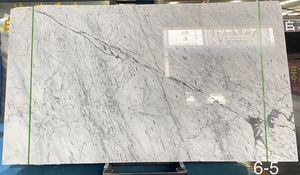 Losa de mármol blanco de Carrara, superficie pulida, diseño moderno, piedra natural para aplicaciones hoteleras - Product Image 5