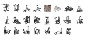 SM FL Series <strong>Professional</strong> Gym Fitness <strong>Equipment</strong> Machine for Pushing Chest Strength Squat Machine <strong>Exercise</strong> Function - Product Image 6