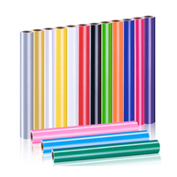 Pegatinas gráficas coloridas, rollo de vinilo de corte de Color de PVC autoadhesivo, plotter de vinilo de decoración brillante