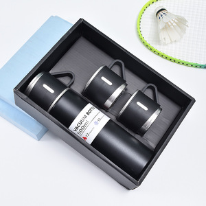 Flacon de sport de 500ml avec couvercle en acier inoxydable 304 Flacon de bouteille d'eau isolé sous vide isolé chaud et froid - Product Image 3