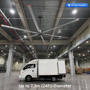 Ventilador HVLS Silencioso FJDIAMOND de 16 pies para Sala de Espera de Hospital y Centro Médico, Circulación de Aire - Product Image 1