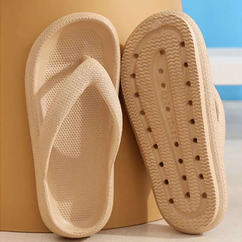 Men #39 s Home EVA Flip Flops Women Indoor Orthopedic Cloud Slipper Summer Man Sandals Anti-Slip Bathroom Platform Slippers