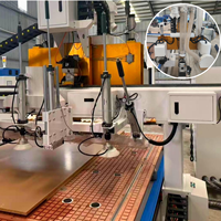 Centre d'usinage CNC ATC 2030 4 axes rotatifs pour la sculpture 3D sur bois, la gravure et la fabrication de sculptures en mousse