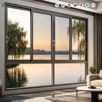 Ventana Abatible y Giratoria de Aluminio con Doble Acristalamiento, Eficiente Energéticamente, Certificada Contra Huracanes