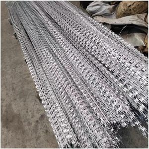 Fil barbelé en acier inoxydable pour rasoirs à épiler, 10 pièces, pour clôtures de ferme et de jardin, durable, pour enclos extérieurs et arrière-cour - Product Image 1