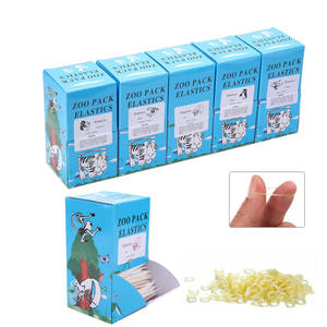 Consommables dentaires, 5000 pièces/boîte, Pack de Zoo <span class=keywords><strong>orthodontique</strong></span>, élastiques en caoutchouc, bretelles en Latex à haute élasticité, <span class=keywords><strong>Force</strong></span> 3.5 / 5.0 / 6.5 - Product Image 2