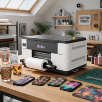 Printer UV DTF dengan Sistem Pengaduk Tinta Putih untuk Kayu, Keramik, dan Kulit untuk Pesanan Kustom dalam Jumlah Kecil