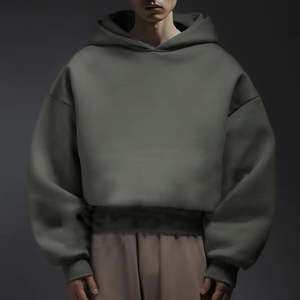 Produttore di Tute Unisex Oversize, Set di Felpa e Pantaloni in Pile Tecnico Pesante, Tuta Sportiva Oversize per Uomo - Product Image 4