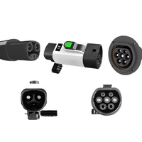 Adaptateur de charge AC pour véhicules électriques 32A NACS vers Type 2, adaptateur de charge pour voitures électriques Type 2, station de charge Tesla