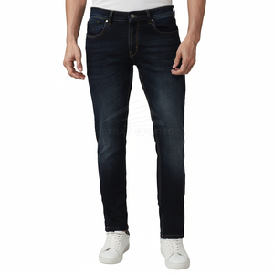 Autumn Winter <b>Men's</b> Loose Cotton <b>Jeans</b> Pant Reasonable Price New Stock Canvas <b>Jeans</b> Pant Lightweight Thickness - Product Image 1