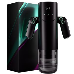 เครื่องช่วยสำเร็จความใคร่ชาย 3 in 1 พร้อมฟังก์ชั่นกระแทก 5 แบบ ดูด และสั่น 10 แบบ เครื่องช่วยสำเร็จความใคร่แบบอมสำหรับผู้ชาย - Product Image 6