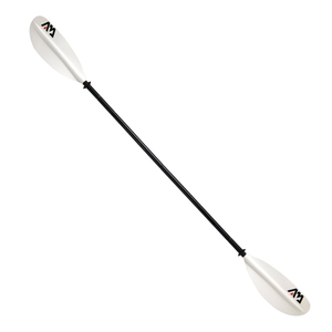 Pagaie à manche en aluminium KP1 230 <span class=keywords><strong>cm</strong></span>, 4 sections, double lame, coque en PVC, 1100g, planche de SUP <span class=keywords><strong>gonflable</strong></span> en PP et fibre de verre, manche noir - Product Image 2