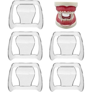 Abrebocas Dental, 5 Piezas, Retractor de Labios y Mejillas Transparente para Ortodoncia, Accesorio Bucal para Dientes Anteriores - Product Image 1