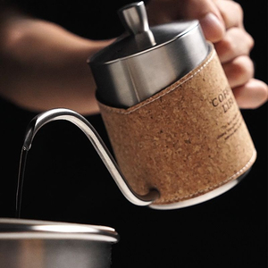 Ensemble de cafetière de camping personnalisable, kit portable avec moulin à café manuel et bouilloire à verser, sac de transport inclus, vente en gros - Product Image 4