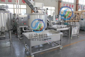 Machine à fabriquer du fromage électrique 200L pour usine de transformation du fromage, cuve à fromage pour usine de fromage - Product Image 6