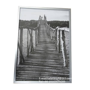 Cadres photo en plastique avec images de monuments de Paris et de Tokyo, cadre d'affiche, décoration murale, style classique, couleurs personnalisables - Product Image 1