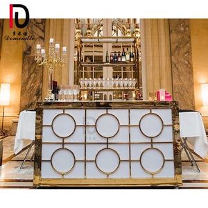 Muebles de Bar usados <span class=keywords><strong>para</strong></span> fiestas, recepción rectangular, mostrador de Bar de Metal comercial, restaurante - Product Image 5