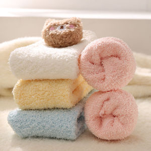 High Quality 3D Cinnamoroll Hello Kt Cartoon Sleep <strong>Socks</strong> Coral Fleece Manufacturer's Cute Cartoons <strong>Socks</strong> for Stuffed Animal Toys