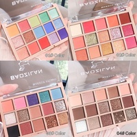 Palette de fards à paupières scintillants 15 couleurs, finition mate, faible saturation, nacré, paillettes fines, couleurs terre, surligneur, blush, palettes de fards à paupières