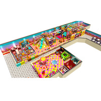 Happy Play Rose Fille Carrousel Bonbons Intérieur Enfants Doux Aire De Jeux Plancher Mousse Aire De Jeu De Haute Qualité