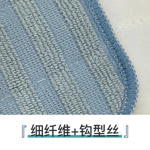BetterClean <b>Flat</b> <b>Mop</b> Head Rectangular Hook And Loop Reusable For Floor Cleaning - Product Image 3
