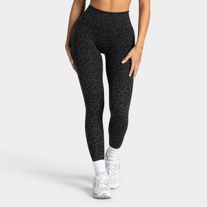 YanRuo 2026 Nuevo Estilo Pantalones de Yoga con Estampado de Leopardo, Levanta Glúteos, Sin Costuras, Control de Abdomen, Ajustados, Deportivos para <span class=keywords><strong>Mujer</strong></span> - Product Image 2