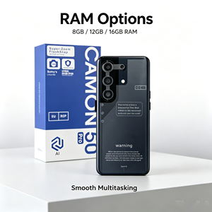 Téléphone mobile original Camon 50 Pro 5G Smartphone Android 13 Octa Core 48MP Caméra arrière Écran AMOLED Capteur d'empreintes digitales - Product Image 4