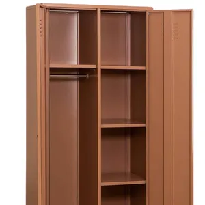 High Quality Room furniture 2 door steel living room metal storage home lockers for sales Specifications