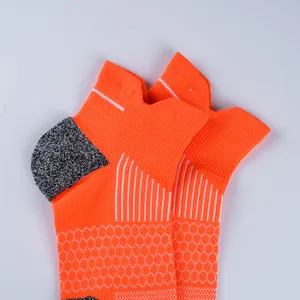 एथलेटिक कम कट तकिये काले कम कपास खेल सफेद Mens टखने महिला रनिंग मोजे - Product Image 3