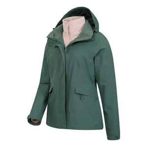 Chaqueta 3 en 1 de tendencia para <span class=keywords><strong>mujer</strong></span>, invierno, impermeable, <span class=keywords><strong>montaña</strong></span>, Ventures, Tierra Alta, cálido, a prueba de viento, senderismo, forro interior, <span class=keywords><strong>Anorak</strong></span> 3 en 1 - Product Image 4