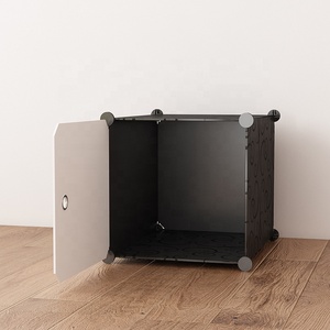 カバー付き衣類収納ラック ハンガーラック兼シューズラック 収納家具 - Product Image 4