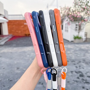 Coque de téléphone antichoc magnétique avec bracelet et charge sans fil pour <span class=keywords><strong>iPhone</strong></span> <span class=keywords><strong>11</strong></span> 12 13 14 15 16 17 Pro Max - Product Image 4